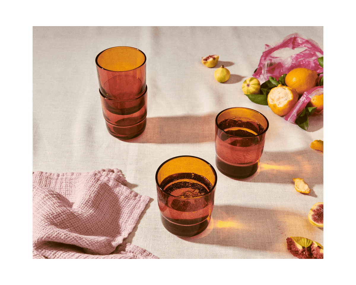Drinking Glasses in Sunset View 4