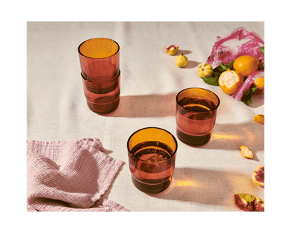 Drinking Glasses in Sunset View 4