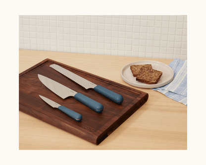 Knife Trio in Blue Salt View 3