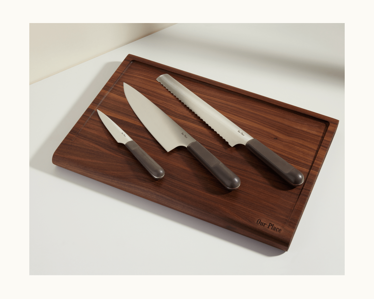 Knife Trio in Char View 2