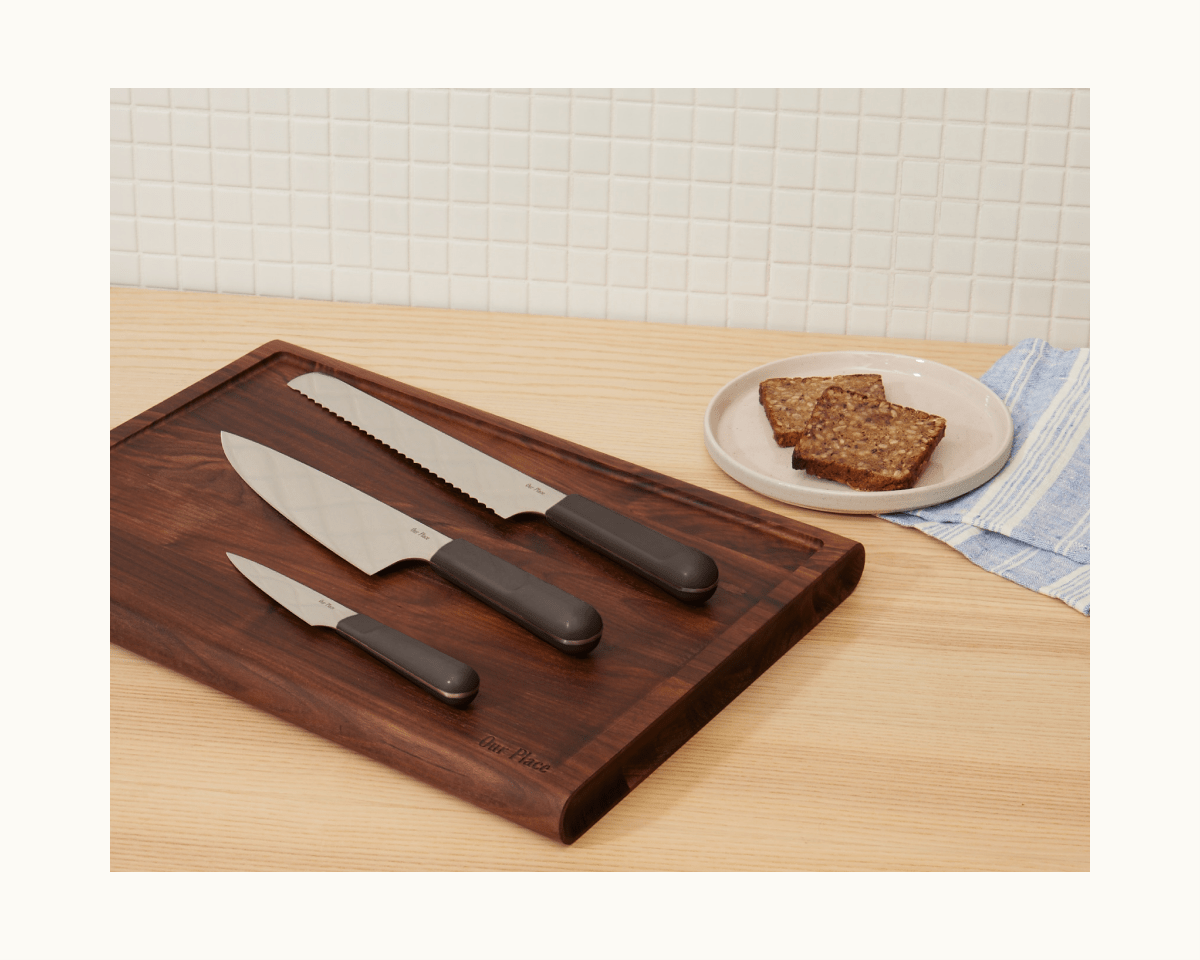 Knife Trio in Char View 3