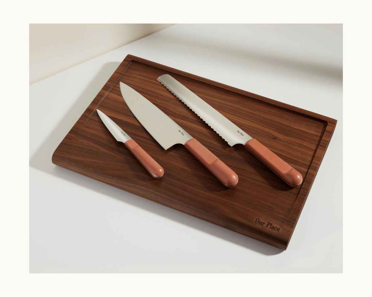 Knife Trio in Spice View 2