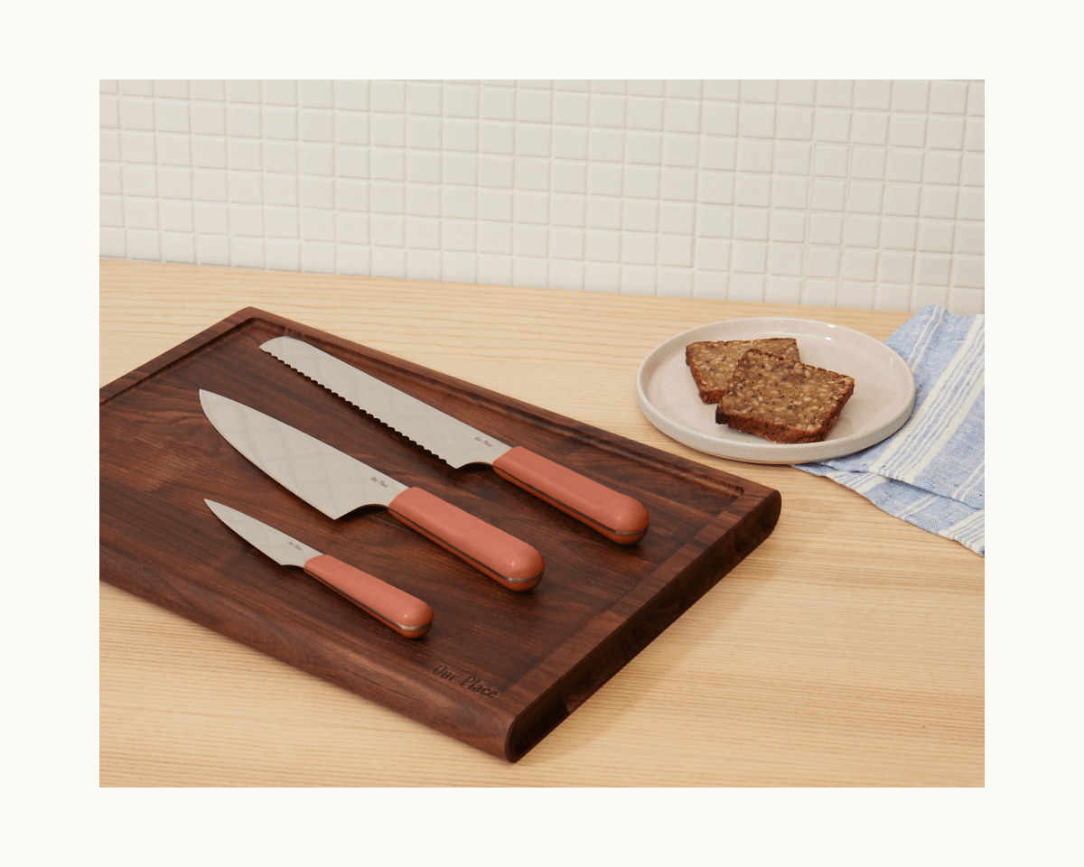 Knife Trio in Spice View 3