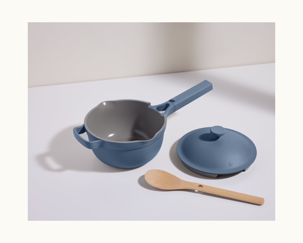 Mini Perfect Pot in Blue Salt View 2