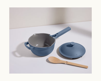 Mini Perfect Pot in Blue Salt View 2
