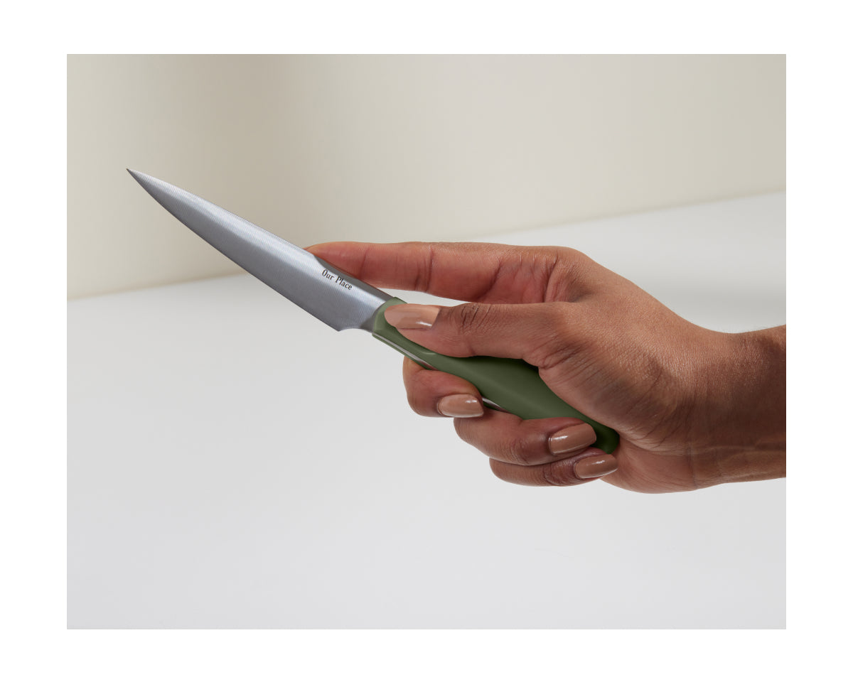 Precise Paring Knife in Sage View 2