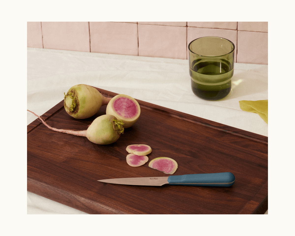 Precise Paring Knife in Blue Salt View 3