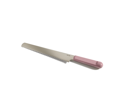 Serrated Slicing Knife in Lavender View 1