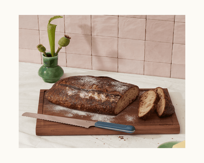 Serrated Slicing Knife in Blue Salt View 5