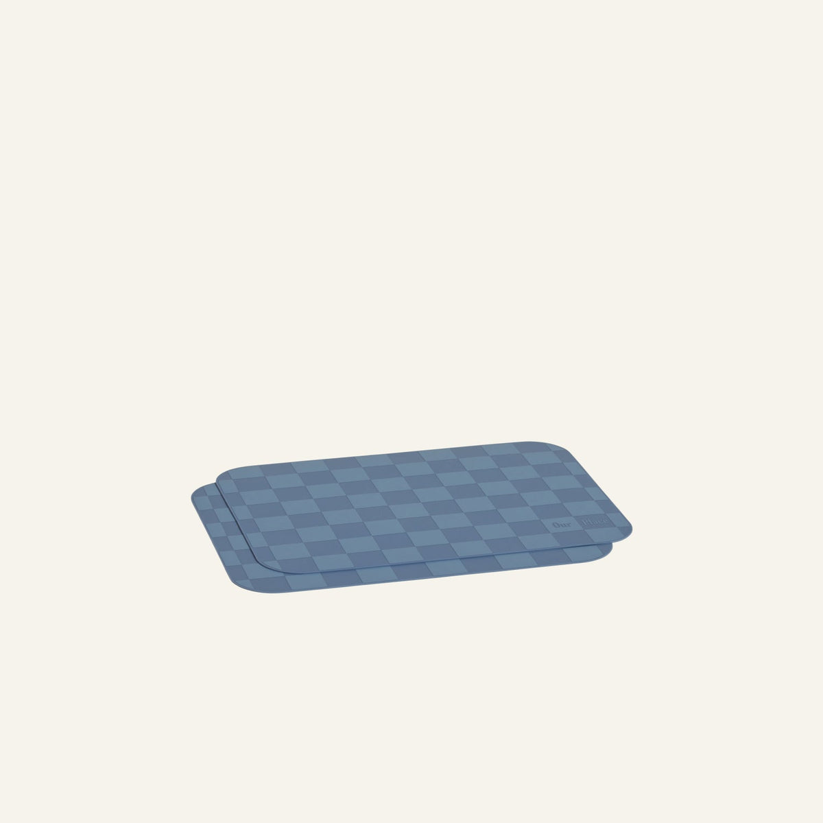 Blue Mini Oven Mats